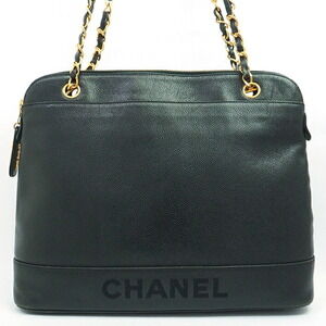 Chanel Chain Shoulder Bag Logo Tote